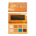 Beauty For Real Golden Hour Eyeshadow Palette - Eight Shades with Matte & Shimmer Finishes - Infused with Mango Butter & Vitamin E - Cruelty Free, Vegan