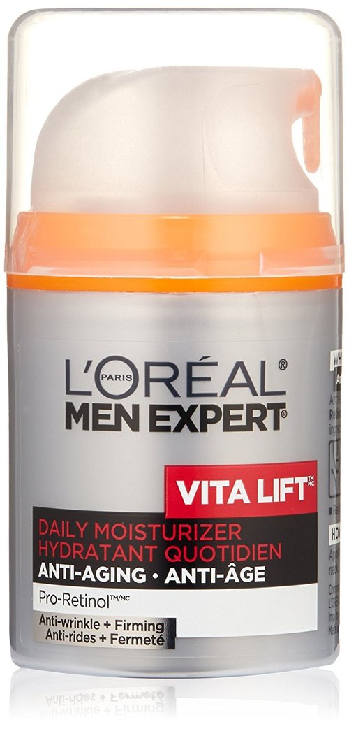 L'Oreal Paris Men Expert Charcoal Facial Cleanser & Anti-Wrinkle Moisturizer Gift Set | 2-Pack