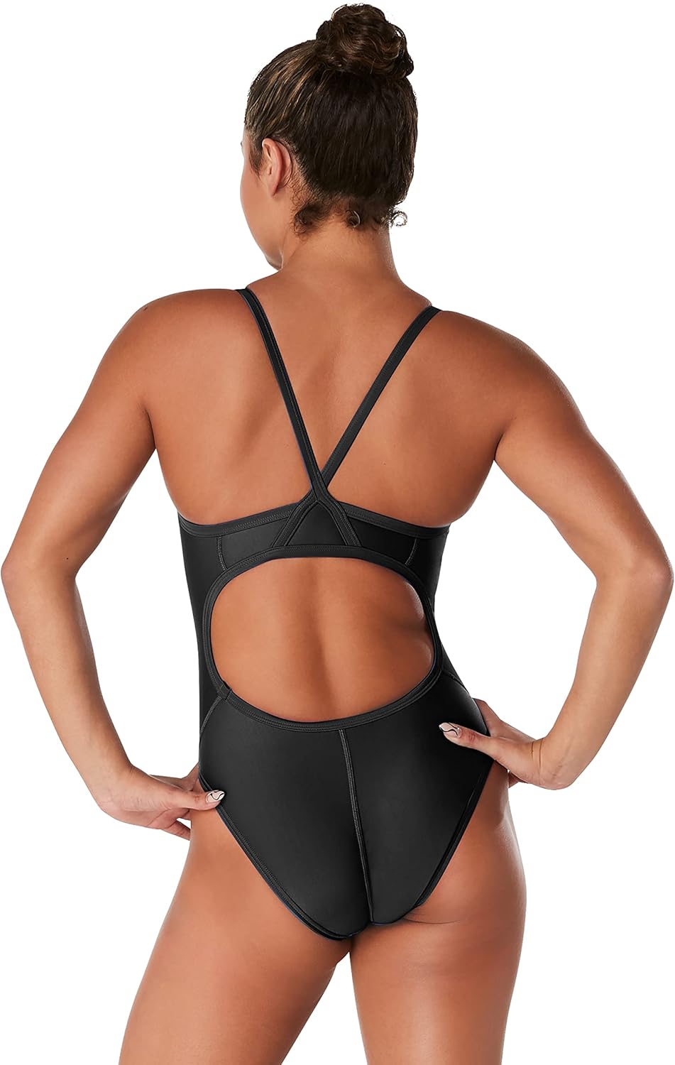 Speedo Women's One-Piece Swimsuit - Prolt Flyback Design in Team Colors for Comfort & Performance