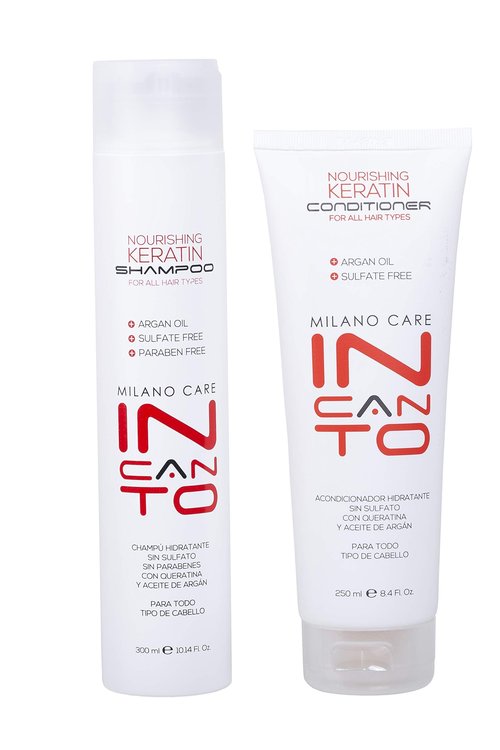 Milano Care, Hair, Keratin Nourishing Shampoo and Conditioner Set