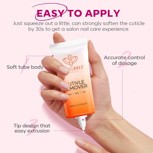 Modelones Cuticle Remover Kit - Complete Cuticle Care Set with Trimmer, Pusher & Nipper for DIY Manicure