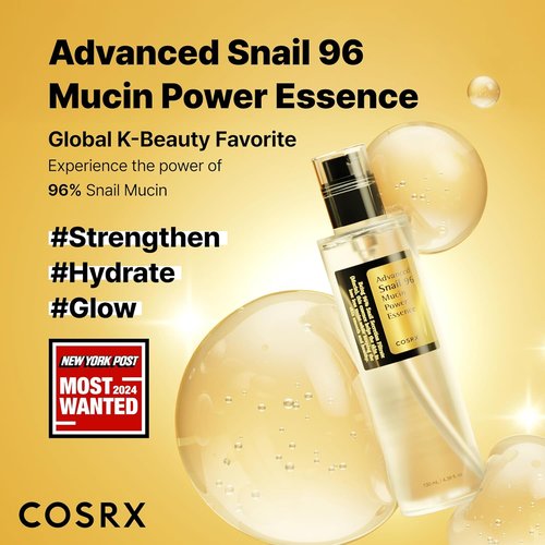 COSRX Snail Mucin Repairing Serum - Hydrating Face Serum with Snail Filtrate for Dull Skin | 100ml