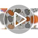 Fall Pumpkin Refrigerator Magnets Set - Autumn Decor for Kitchen & Holidays
