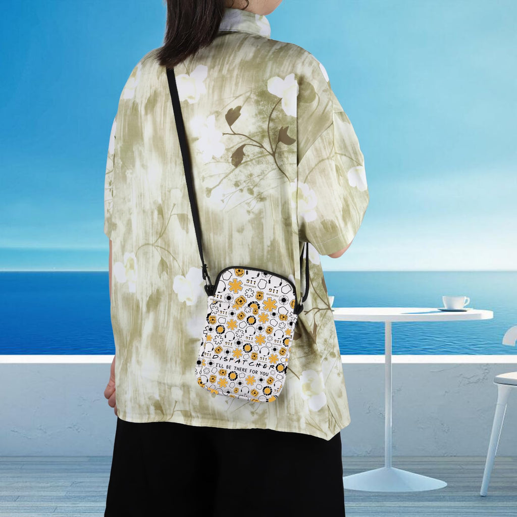 WCGXKO Dispatcher Gift Emergency Services Dispatcher Gift I'll Be There For You Zipper Crossbody Purses Bag Messenger Bag (DISPATCHER CR)