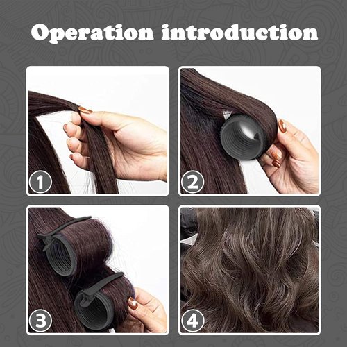 Sungenol Hair Roller Set - 18 Pcs with Clips & Comb for Salon-Quality DIY Hairstyles | 3 Sizes Included