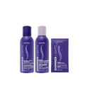 Clairol Professional Shimmer Lights Purple Shampoo & Conditioner Bundle - Neutralizes Brass & Yellow Tones for Blonde, Silver & Gray Hair | Trial Size