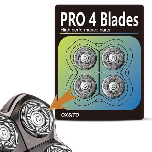 Gold PRO Replacement Blades - 12 Pack Precision Blades for Head, Face & Body Grooming