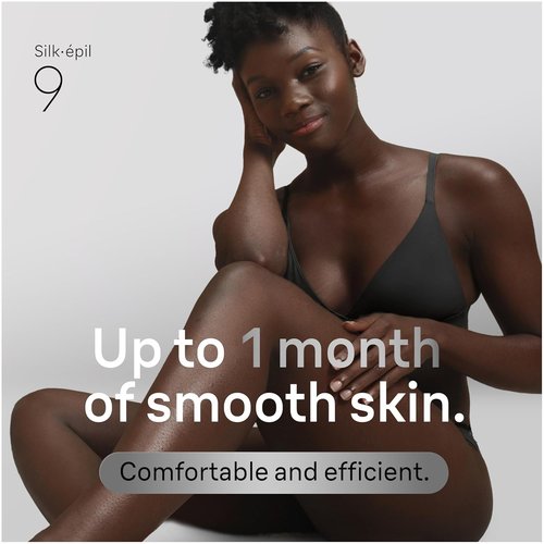 Braun Silk-épil 9 Epilator - Women's Hair Removal Device with Pivoting Head & Wet/Dry Function, SES9-030