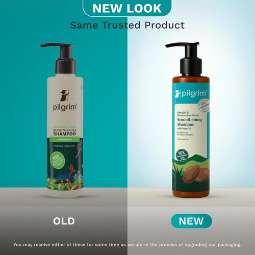 Pilgrim Patuá & Keratin Hair Smoothing Shampoo - Anti-Frizz Formula for Soft, Shiny Hair | 6.76 Fl Oz (200ml)