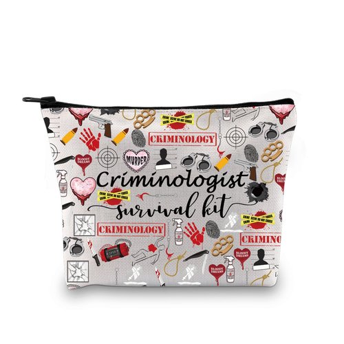 GJTIM Criminologist Forensic Scientist Gift Crime Scene Investigator Gift Criminology Graduation Gift Criminologist Survival kit (Survival Criminologist 2 Bag)