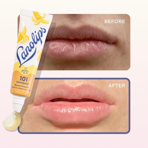 **Lanolin 101 Multipurpose Ointment - Healing Lip Balm & Skin Moisturizer - Banana Cream Pie (0.35 oz)**