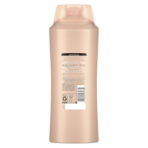Suave Professionals Smoothing Shampoo - Keratin Infusion for Dry Hair | 48-Hour Frizz Control, 28 oz (Pack of 4)