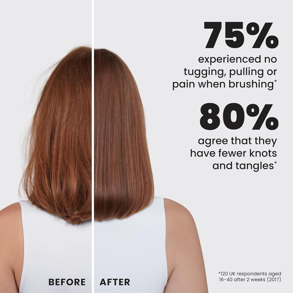 Tangle Teezer Ultimate Detangler Brush - Travel-Size Mini for Straight to Wavy Hair | Millennial Pink, Reduces Breakage