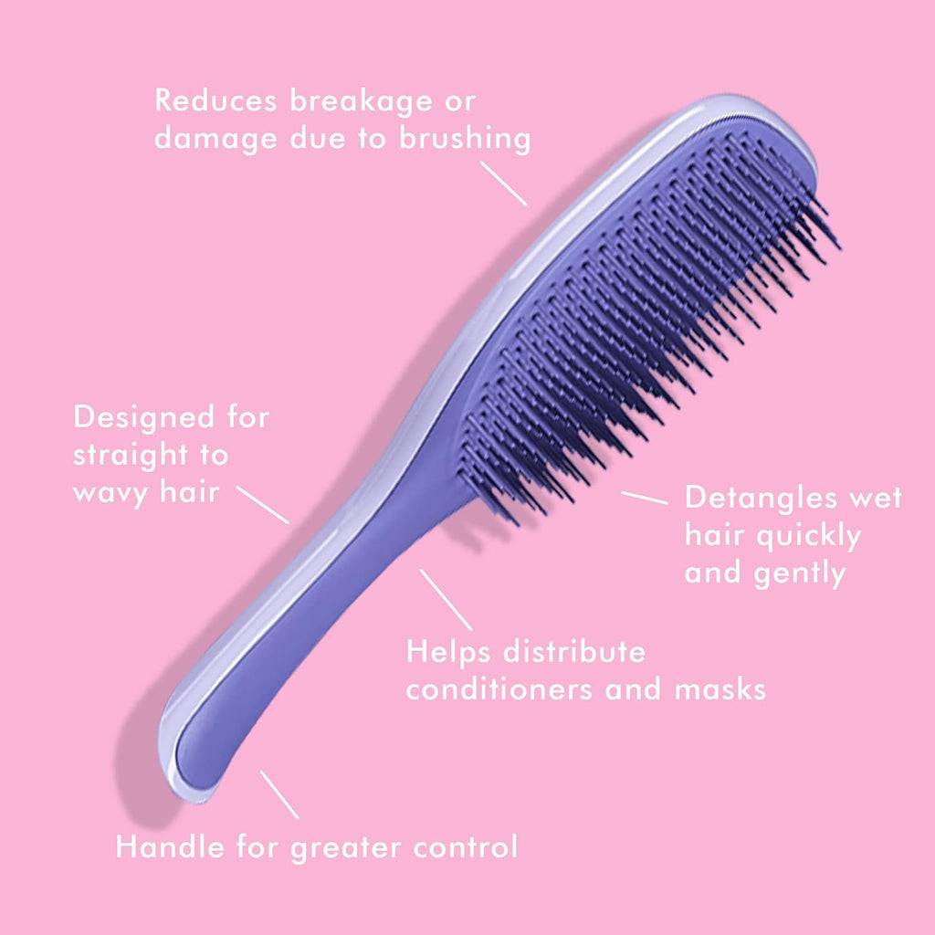 Tangle Teezer Ultimate Detangler Brush Duo - Effortlessly Eliminate Knots & Reduce Breakage | Rosebud & Lilac Purple