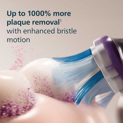 Philips Sonicare G3 Electric Toothbrush Heads - Genuine Replacement, Black, 4-Pack for One Year Supply, HX9054/95