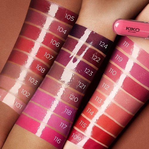 KIKO Milano Liquid Lipstick - Unlimited Double Touch Formula for Long-Lasting Color