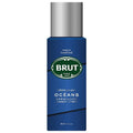 Brut Oceans Deodorant Body Spray for Men - 6.7 oz Long-Lasting Freshness