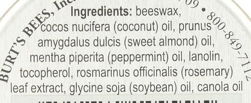 Burt's Bees Beeswax Lip Balm - Nourishing Moisture in Convenient 0.3 OZ Tin