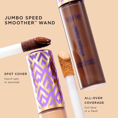 tarte shape tape concealer – Full-Coverage Creaseless Soft Matte Finish, Brightening Under-Eye & Face Makeup, 16hr Longwear, Vegan & Cruelty-Free, full size, 22N light neutral