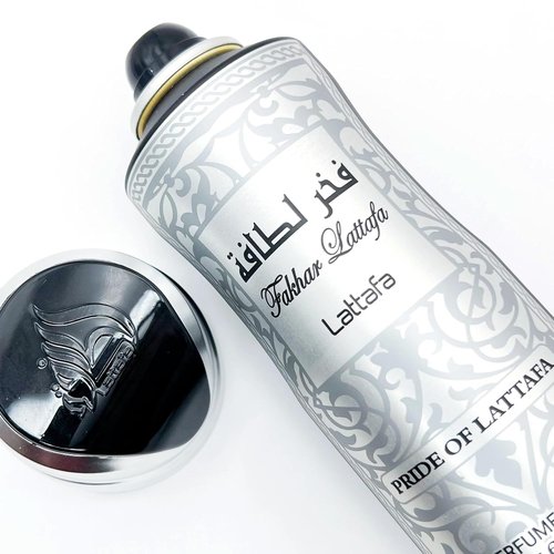 Lattafa Fakhar for Men - Fresh Marine Woody Earthy Scent - 6.67 Ounce Perfumed Deodorant Spray