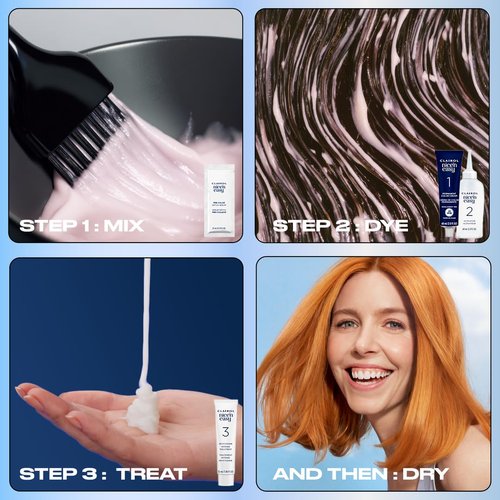 Clairol Nice'n Easy Permanent Hair Dye - 7 Dark Blonde Color | Single Pack for Effortless Coverage