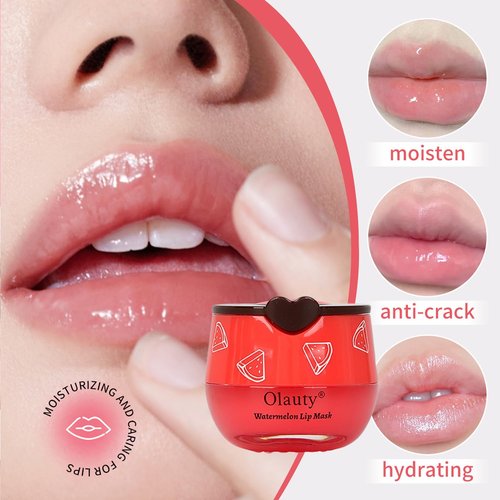 10 PCS Bee Lip Balm Honey Pot, galentines day gifts, Honey Lip Mask Bulk, Moisturizing Lip Sleeping Mask Hydrating Prevention Dry & Cracked Lip, Reduce Lip Lines and Wrinkles