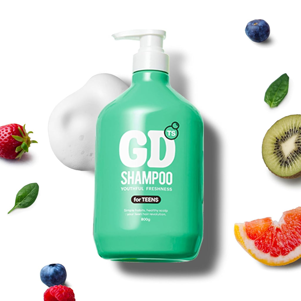 TS GD Shampoo - Gentle Care for Flake-Prone Scalp (28.2 Fl Oz) | Youth & Teens | Silicone & SLS Free | Korean Hair Care