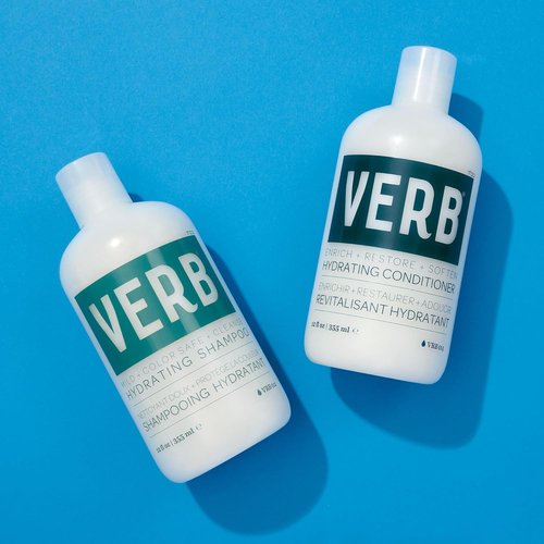Verb Hydrating Shampoo - Nourishing Formula for Moisture-Rich Hair | 12 oz
