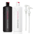 Sebastian Professional Penetraitt Shampoo & Conditioner Duo Set - 33.8 Fl Oz | Strengthens & Repairs Dry, Damaged Hair