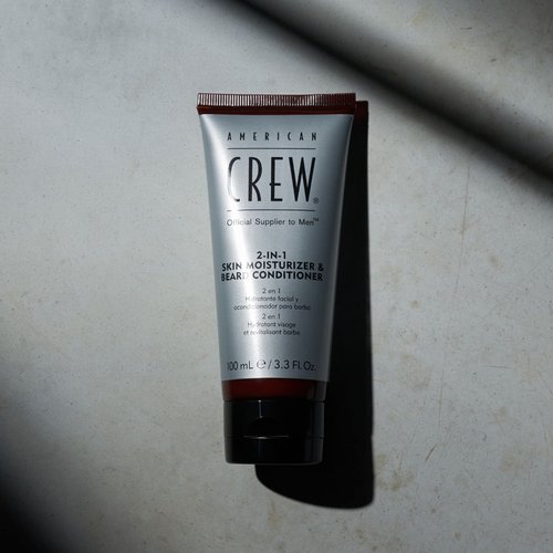 American Crew Skin Moisturizer and Beard Conditioner for Men, 2-in-1, 3.3 Fl Oz