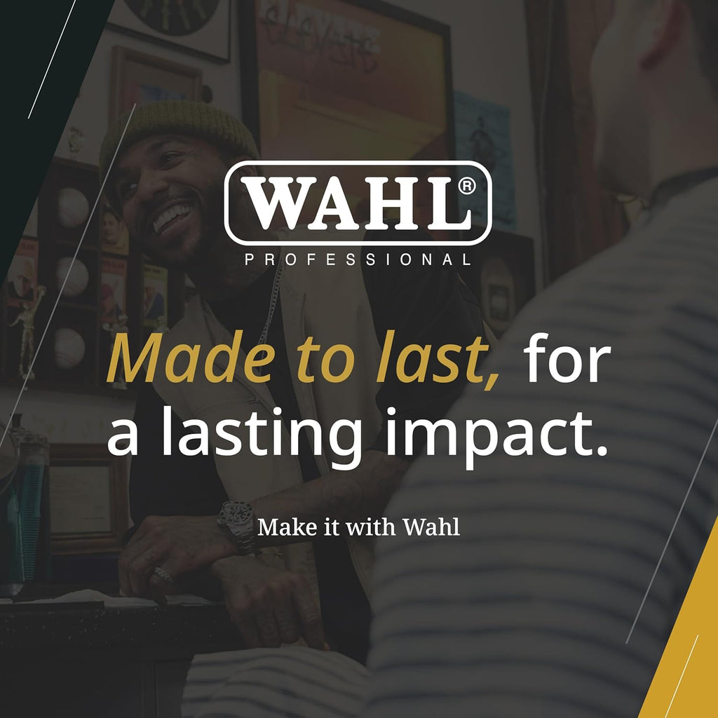 Wahl Professional 5 Star Balding Clipper - Corded V5000 Motor for Ultra-Close Trimming