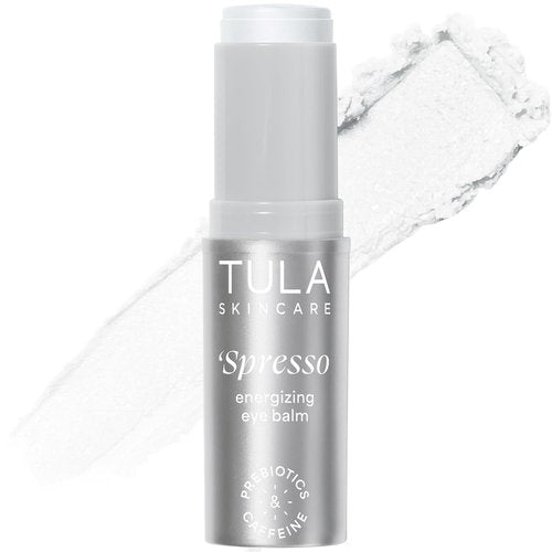 TULA Skin Care Spresso Energizing Eye Balm - Hydrating Caffeine Treatment for Dark Circles | 0.35 oz