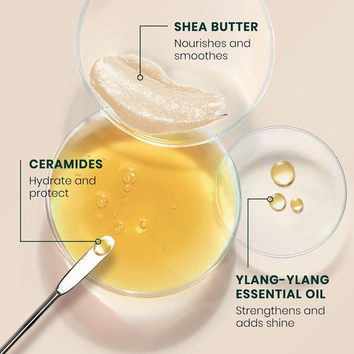 René Furterer Sublime Karité Smoothing Milk - Nourishing Shea Butter & Ylang-Ylang Oil, 3.3 Fl Oz