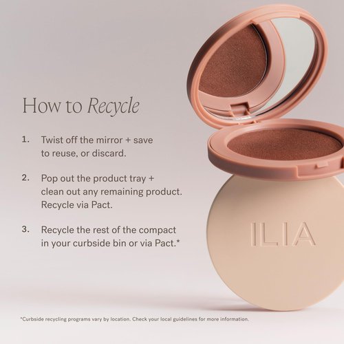 ILIA - Lightshift Cream Highlighter | Non-Comedogenic, Long-Lasting, Vegan, Cruelty-Free | Weightless, Seamless, Silky Highlighter (Glint - Soft Champagne, 0.27 oz | 7.8 g)