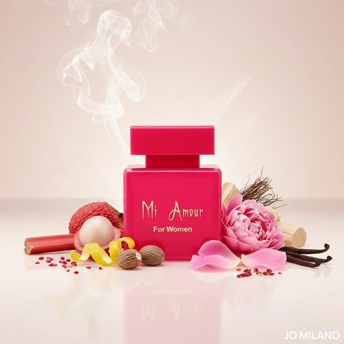 Jo Milano Paris Mi Amour Eau De Parfum Spray - 3.4 oz | Long-Lasting Floral & Fruity Scent for Women