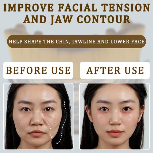 Lymphatic Contour Face Brush, Lymphatic Drainage Massager for Face, Ergonomic Facial Massage Tool for De-Puffing, Skin Firming & Enhanced Skincare Absorption