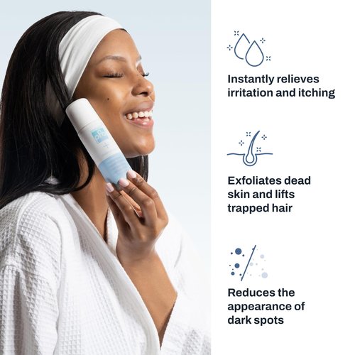 PFB Vanish Razor Bump Stopper Skin Care Treatment with Chromabright Dark Spot Remover, Roll On Formula Treats Ingrown Hairs and Razor Burns - 93g