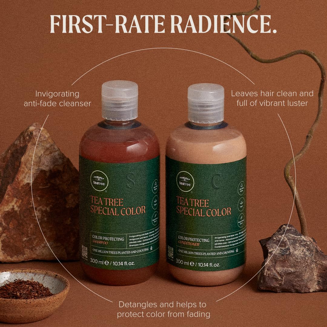 Tea Tree Special Color Shampoo & Conditioner Set - Protects Color-Treated Hair | 33.8 fl. oz.