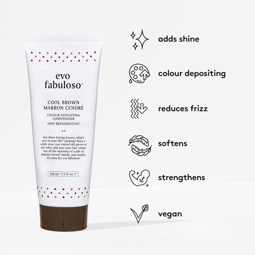 Evo Fabuloso Colour Depositing Conditioner - Nourishing Treatment for Color-Treated Hair | Instant Color Boost