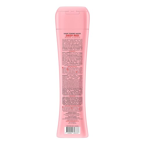 Naissant Deep Red Hair Toning Mask - Ultra High-Purity Pigments for Vibrant Red Tone | 10.1 Fl. Oz | Paraben & Sulfate Free