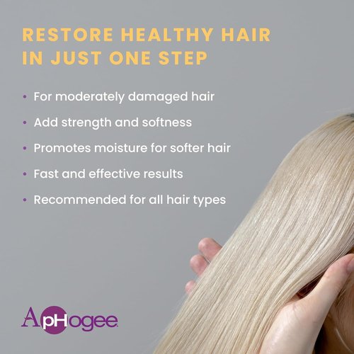 Aphogee Keratin 2 Minute Reconstructor - Deep Conditioner for Color-Treated Hair, 8 fl oz | Smooths & Adds Shine
