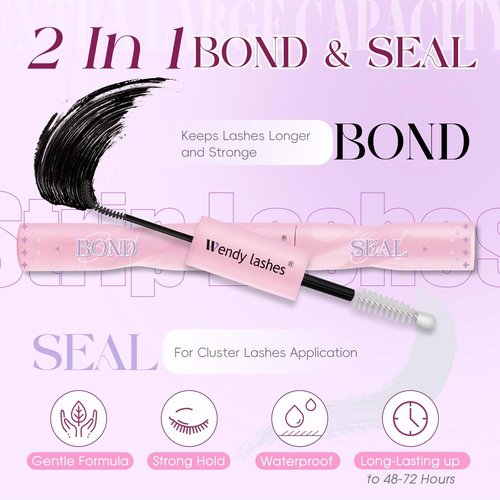 Lash Clusters Kit 30D+40D+50D+60D+80D+100D Wispy Individual Lashes Kit D-Curly Volume Lash Extensions 10-16mm Natural DIY Cluster Lashes Kit for Beginners
