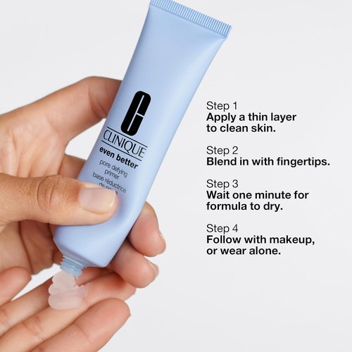 Clinique Even Better Pore Defying Face Primer - Hyaluronic Acid & Niacinamide | Blurs Pores & Reduces Shine