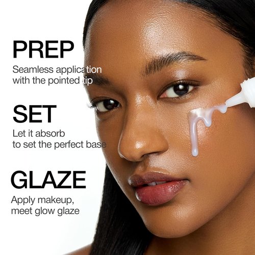 CLIO Glazing Milky Essence for Sensitive Skin, Rice PDRN for Boosting Radiant Glass Skin, Lightweight Hydrating Skin Prep for Makeup, Repairing Skin Barrier with Ceramide, Korean Skincare, 4.05 Fl Oz