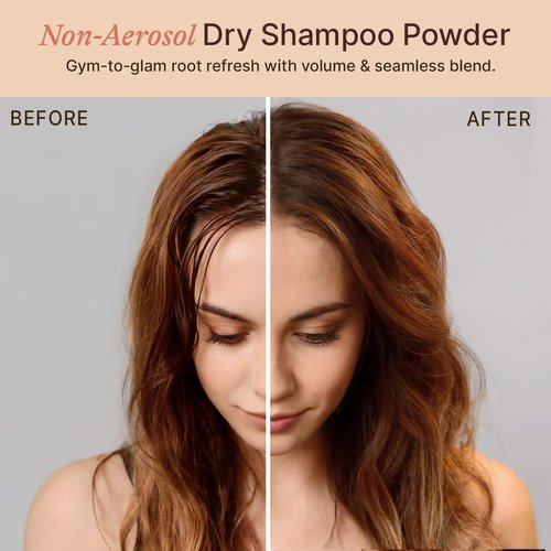 Beauty by Earth Non-Aerosol Dry Shampoo Powder - Volumizing, Non-Toxic Formula with Biotin | Made in USA