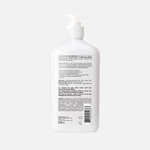 Hempz Body Lotion - Cherry Blossom Limited Edition Daily Moisturizing Cream, Shea Butter, Aloe, Cherry Extract Hand and Body Moisturizer - Skin Care Products, Hemp Seed Oil - 17 Fl Oz