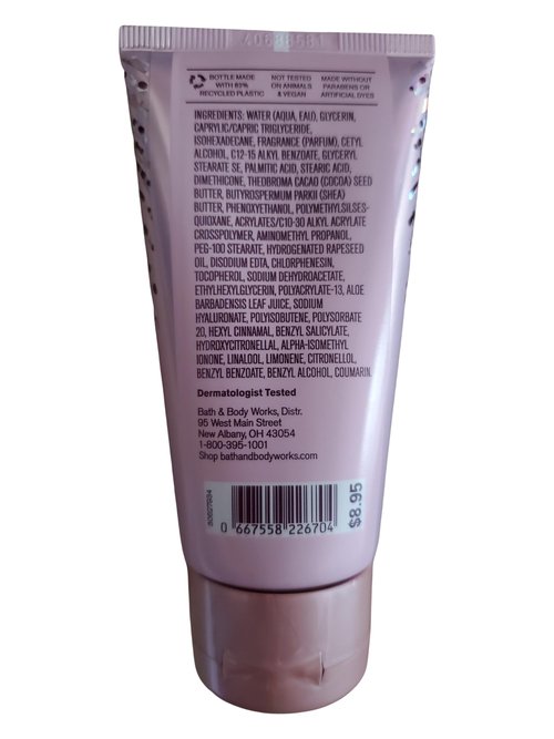 Bath & Body Works Travel Size Ultimate Hydration Body Creams: Thousand Wishes, Into the Night, Champagne Toast 2.5 Ounces Set of 3