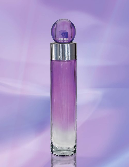 Perry Ellis 360 Purple Women's Fragrance Gift Set - 3.4oz EDP Spray, 7.5ml Mini, Body Mist & Shower Gel