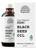Organic Black Seed Oil - 100% Virgin Cold Pressed Pure Antioxidant for Joints, Hair & Skin | 16 oz