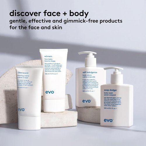 EVO Self Indulgence Moisturizing Body Cream - Hydrates & Soothes Dry Skin | Vegan Lotion, 10.1 fl oz